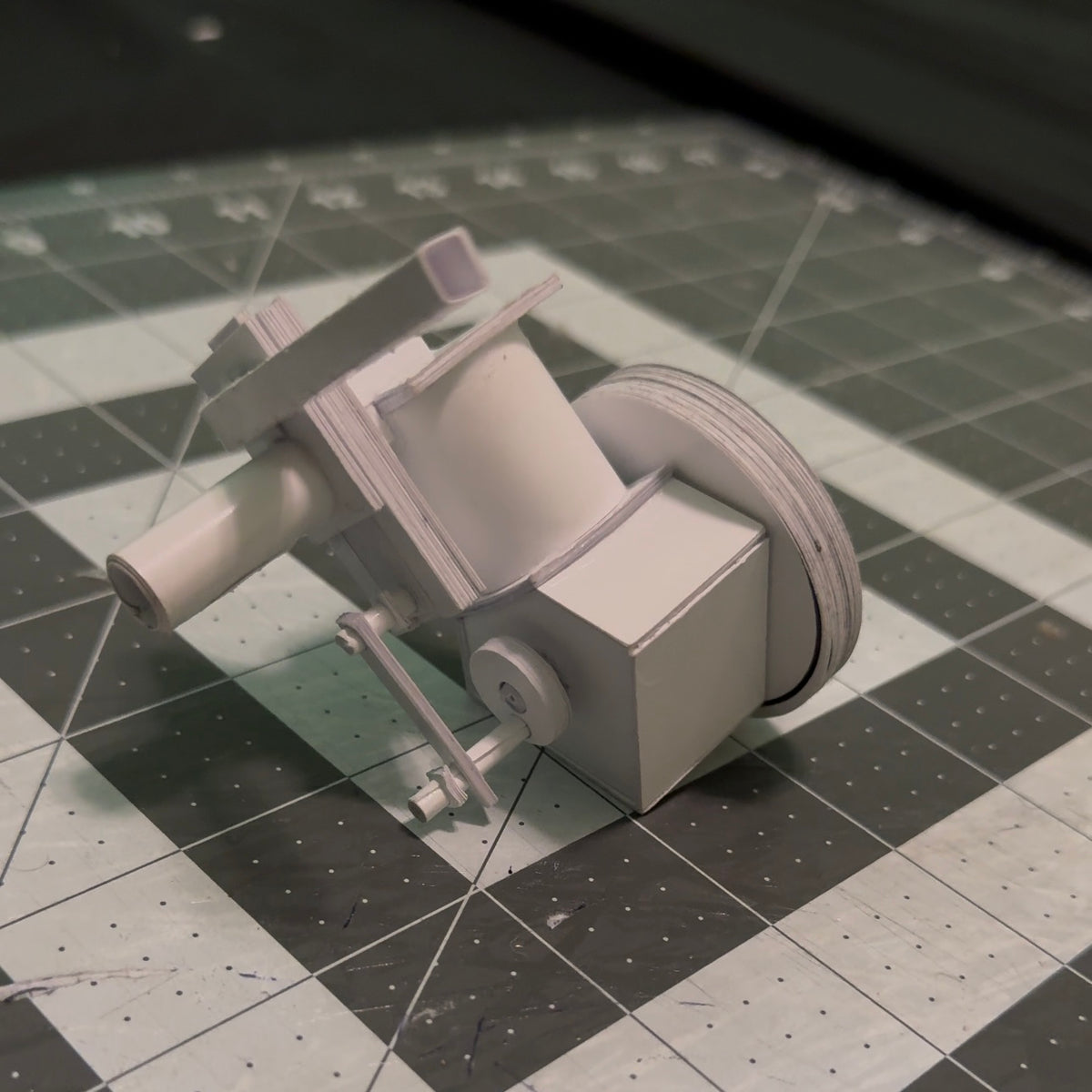 PDF de Modelo DIY de Cilindro Único (Plantilla Imprimible)
