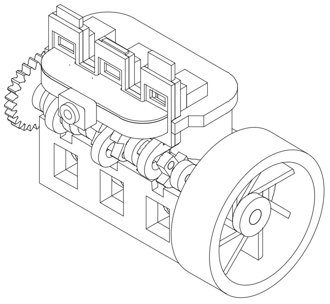 Inline 3 Paper Engine PDF Template