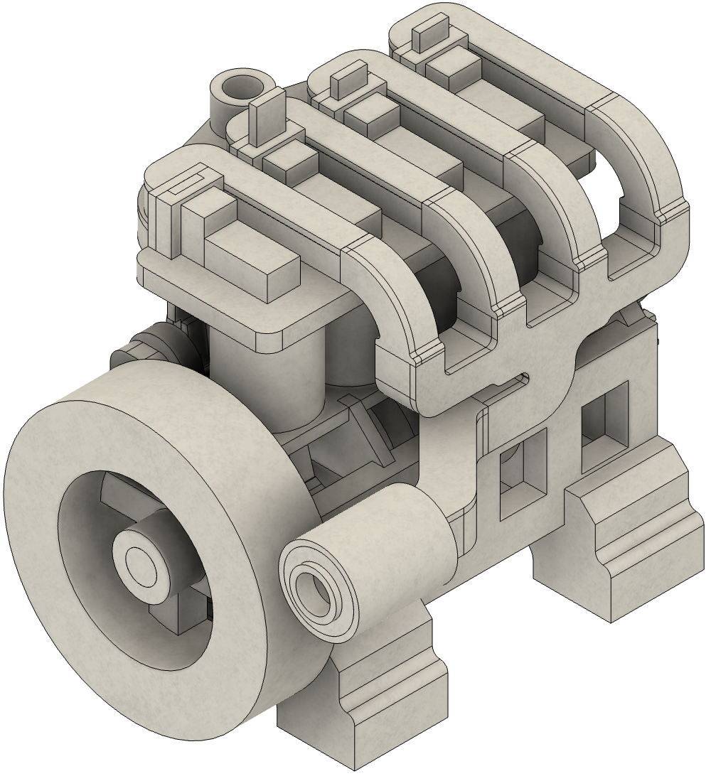 Inline 4 Paper Engine Template PDF